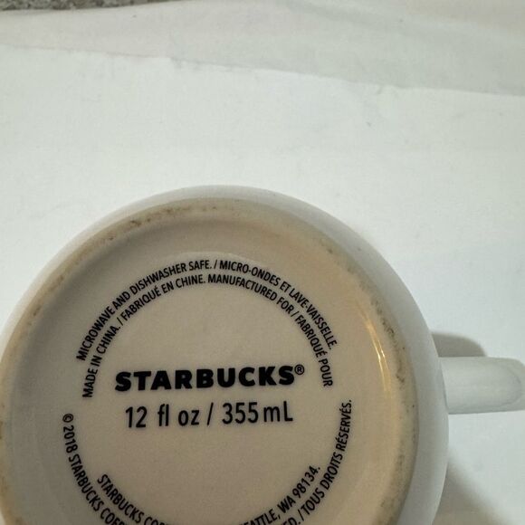 Starbucks Sakura Cherry Blossom Banded 12oz Mug - Picture 4 of 4